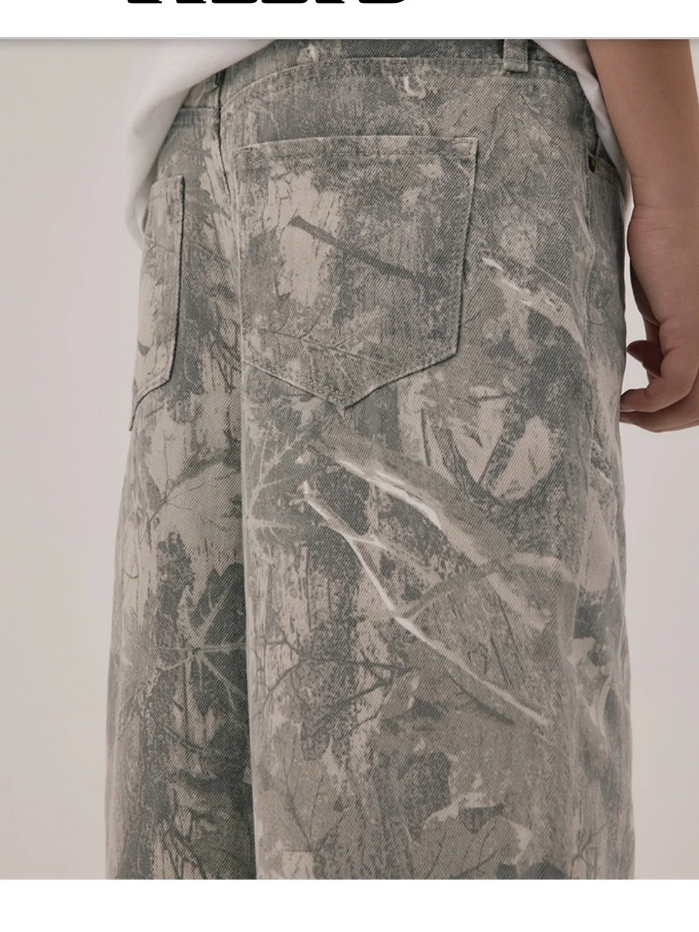 RSQ Boys Baggy Print 5 Pocket Jeans